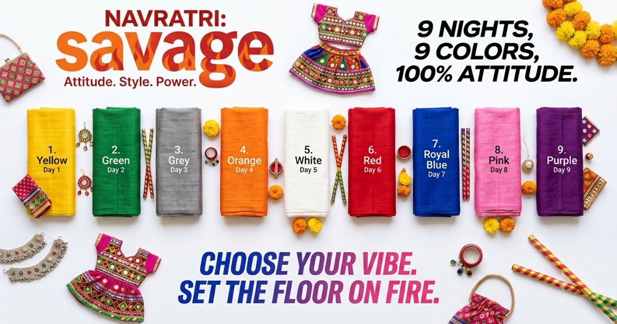 Attitude and Savage Navratri Captions