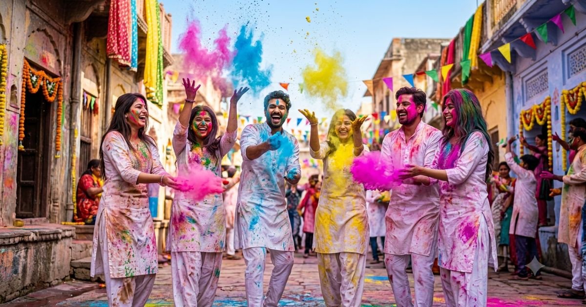 Best Holi Captions 2026