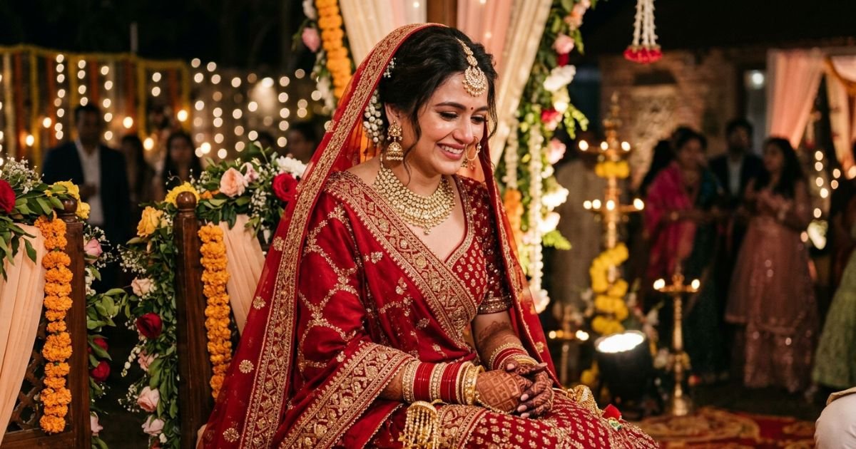 Bridal and Wedding Dupatta Captions