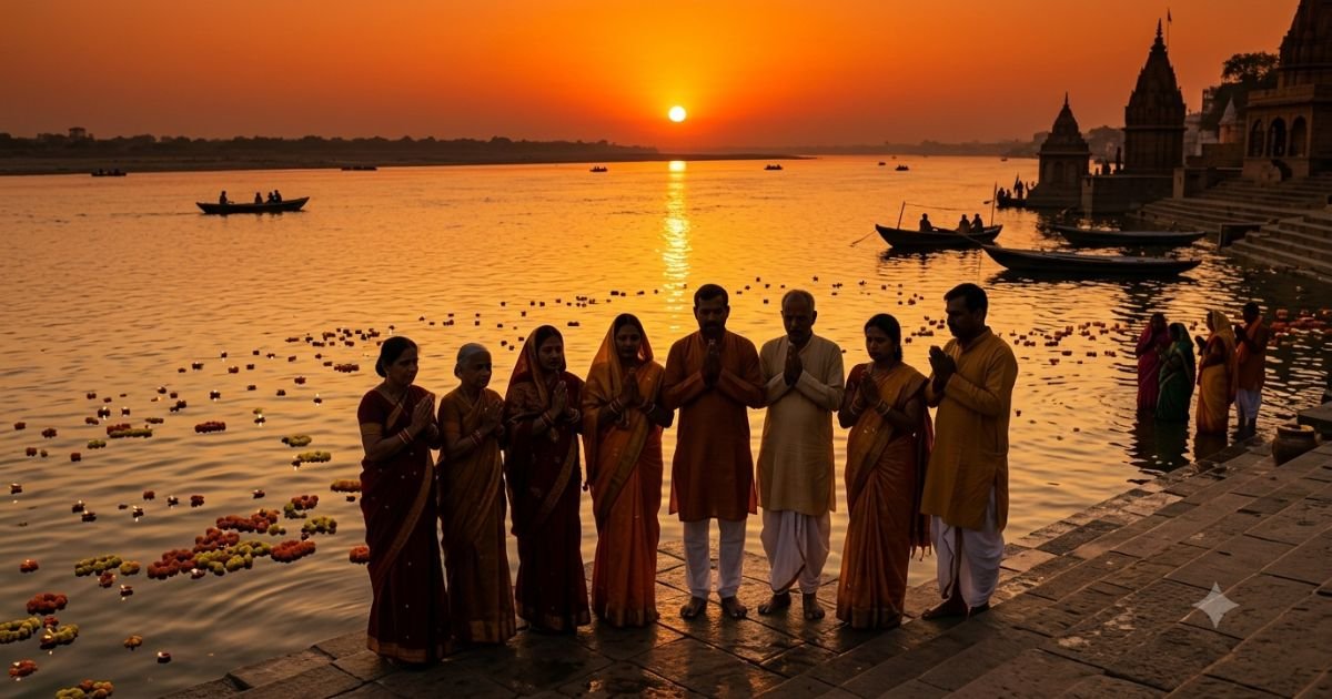 Chhath Puja Captions for Family Photos