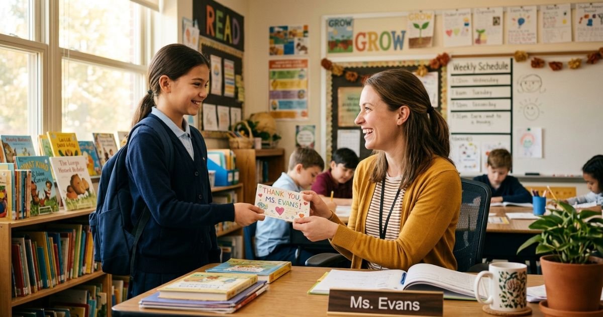 Emotional Teacher's Day Captions