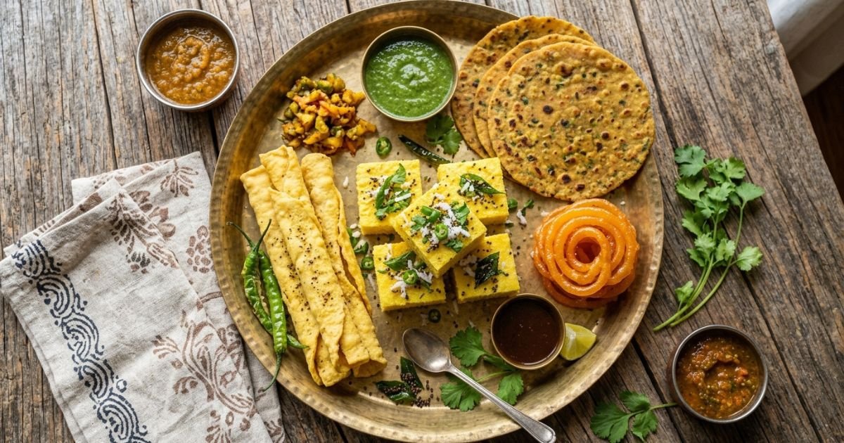 Gujarati Food Captions