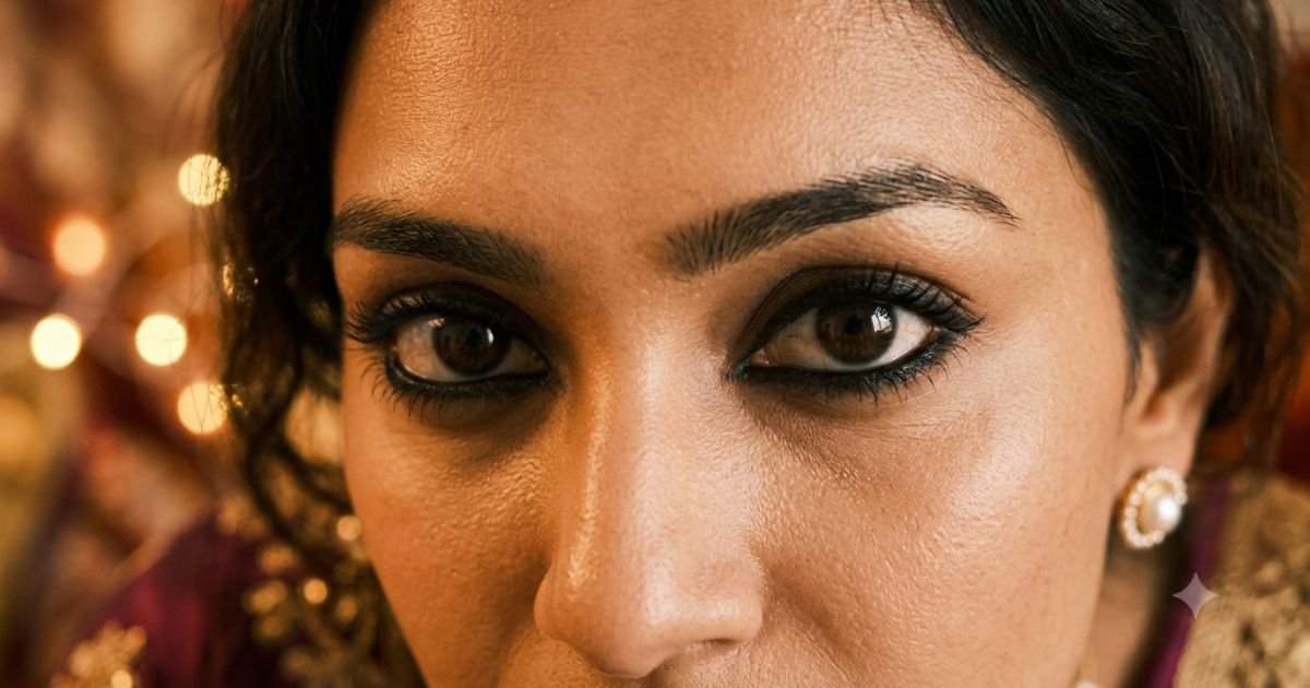 Kajal and Desi Eye Captions