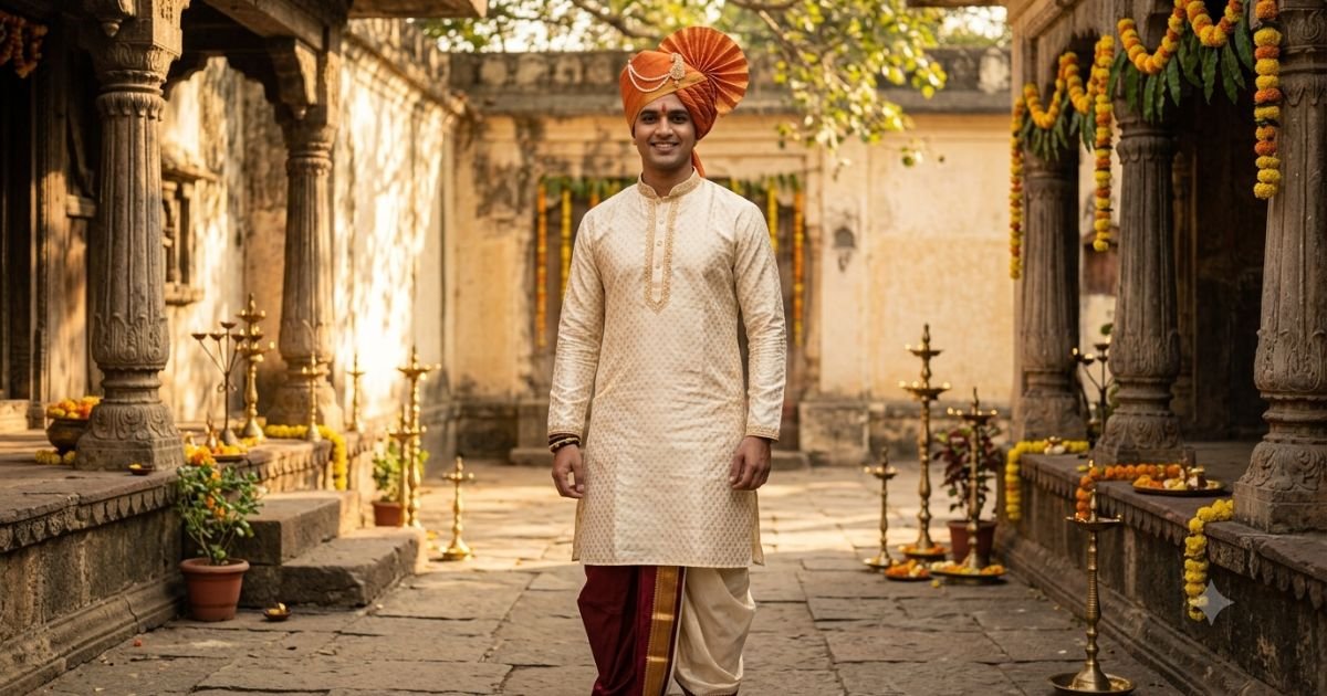 Marathi Look Captions for Boys