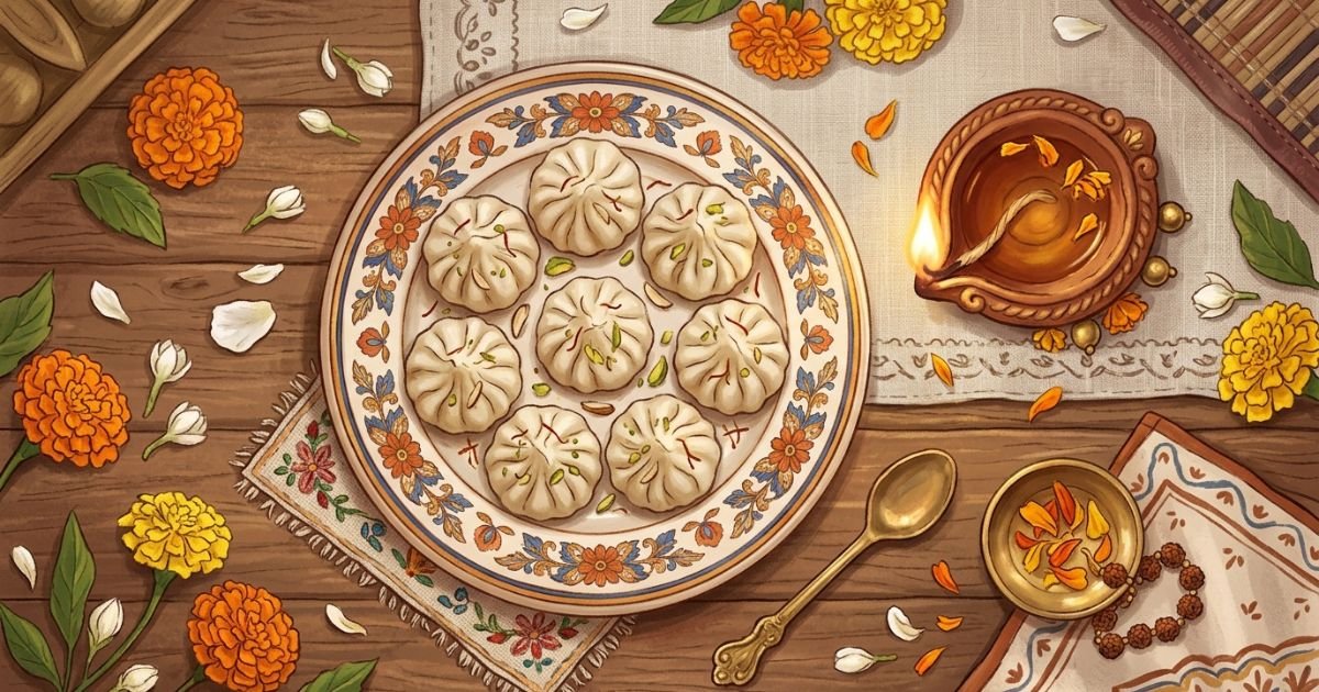 Modak and Festive Food Captions