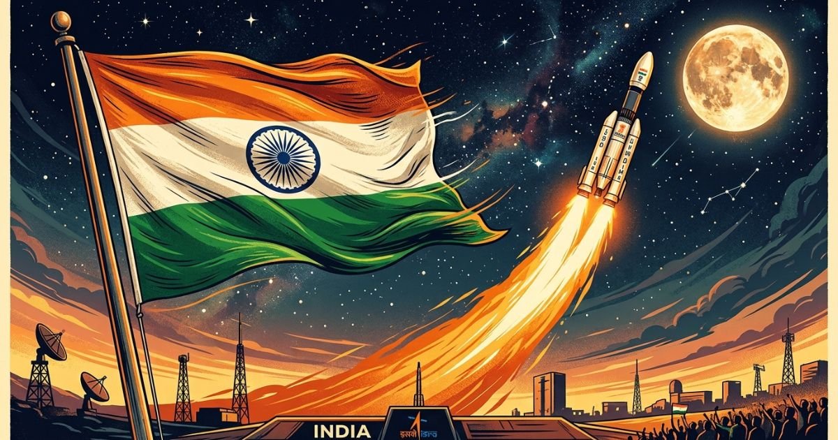 Patriotic Chandrayaan 3 Captions