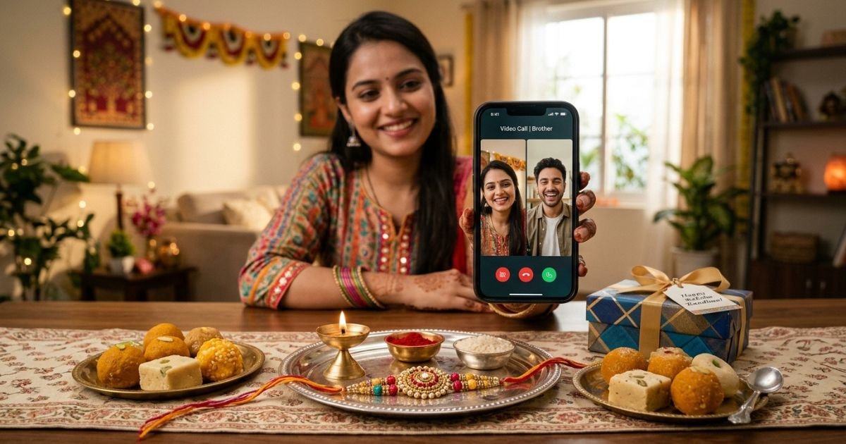 Raksha Bandhan Captions for Long-Distance Siblings