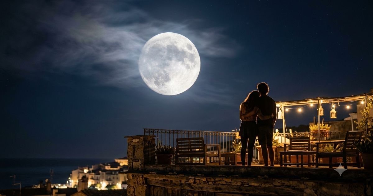 Romantic Moon Captions for Couples