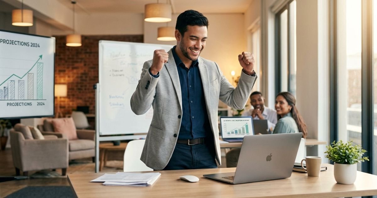 Success Captions for Work and Business