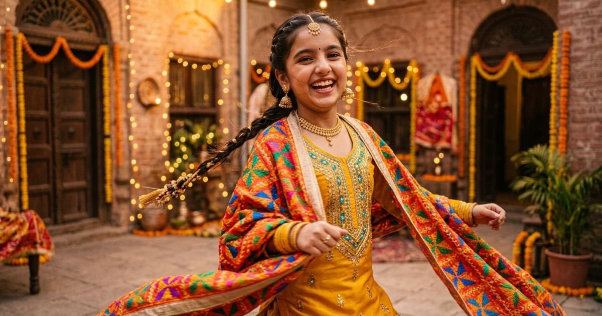 Traditional and Desi Look Captions