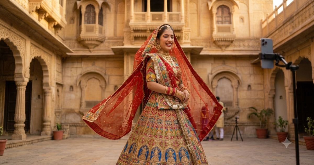 Trending Rajputi Poshak Captions